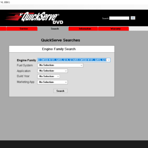 Cummins QuickServe Parts Catalog - 2016