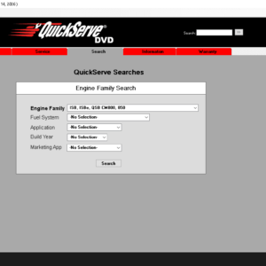 Cummins QuickServe Parts Catalog - 2016