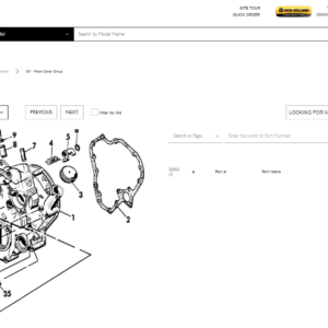CNH New Holland Parts Catalogue - Online