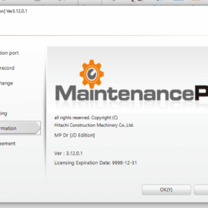 Hitachi Maintenance Pro 3.12.0.1