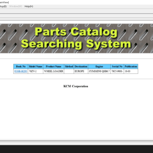 Kawasaki Construction Machinery Parts Catalog - 2010